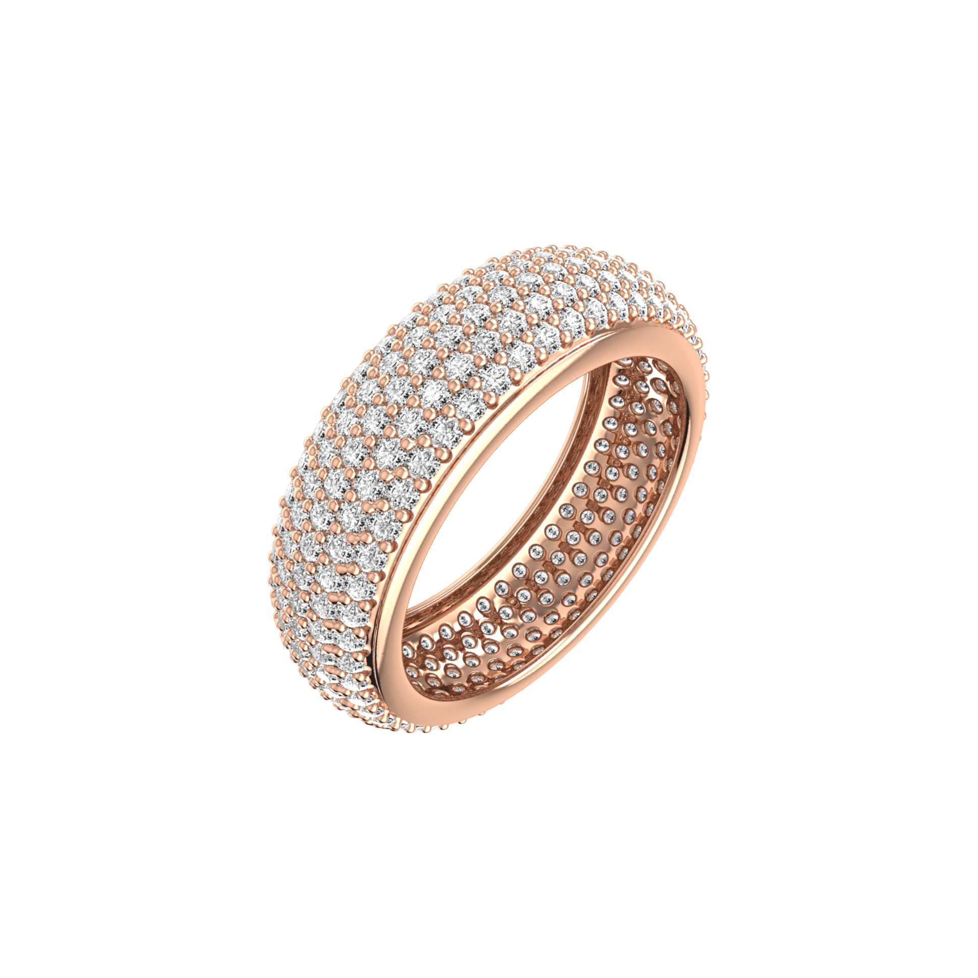 Grand pave ring - Grand Pave Diamond Ring - The Future Rocks - 3