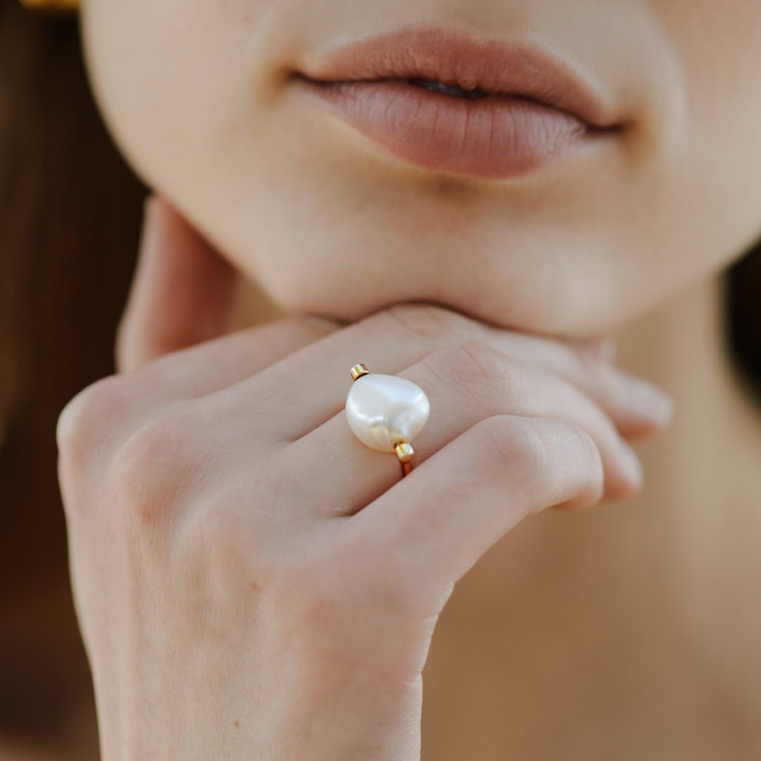 Heirloom pearl ring - Heirloom pearl ring - The Future Rocks - 2