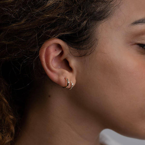 Hoop earrings - The Future Rocks