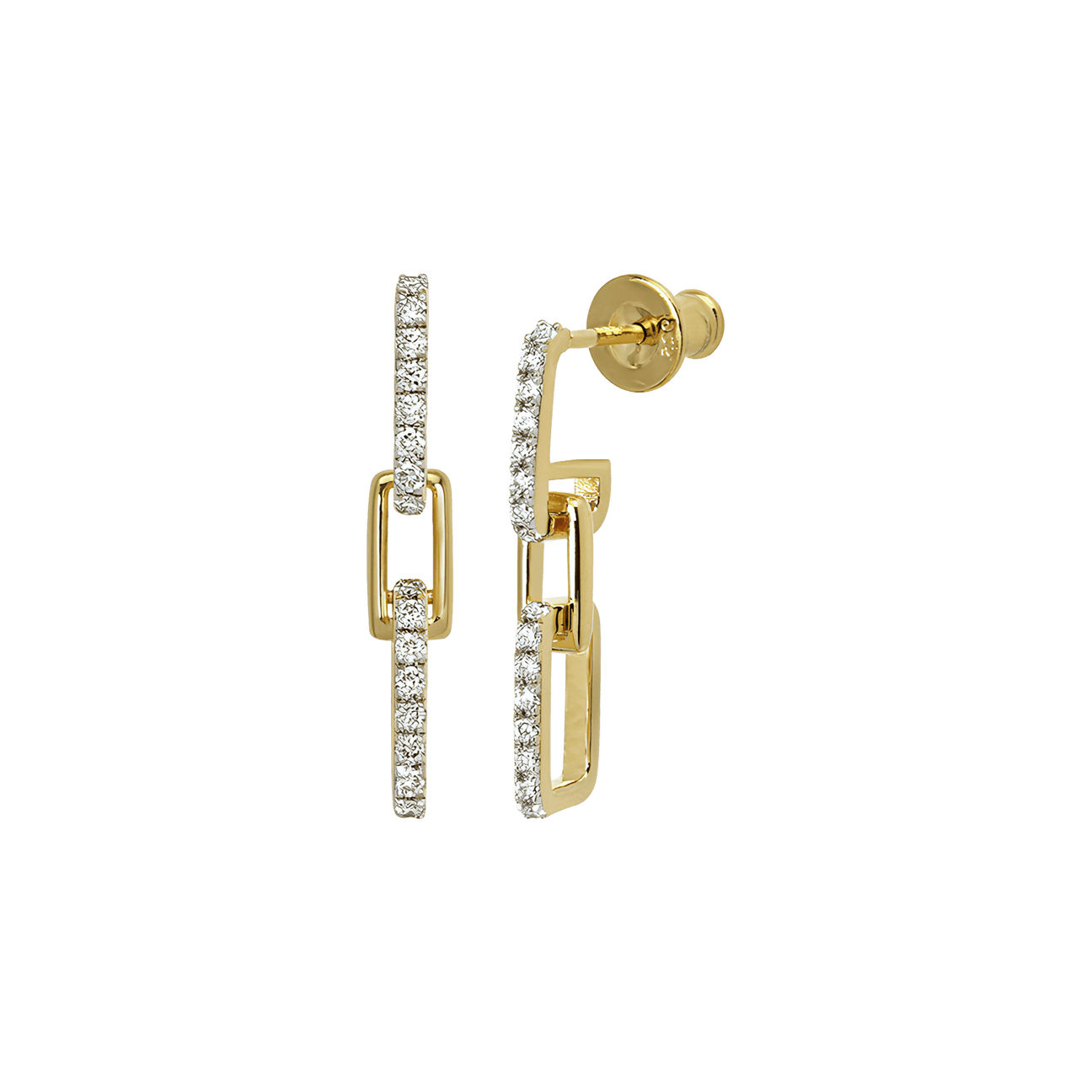 Horizon double link earrings - Horizon double link earrings -  The Future Rocks -    1