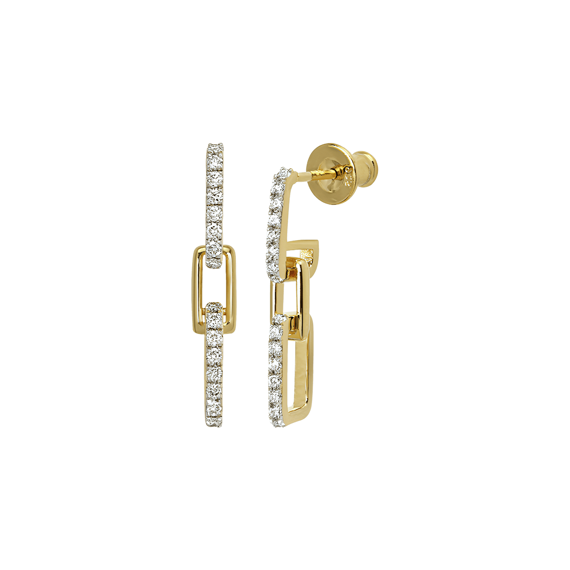 Horizon double link earrings - Horizon double link earrings -  The Future Rocks -    1