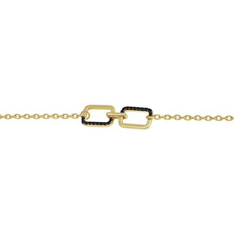  Horizon double-sided bracelet - Gold Vermeil Double-sided Bracelet -  The Future Rocks  -    1 