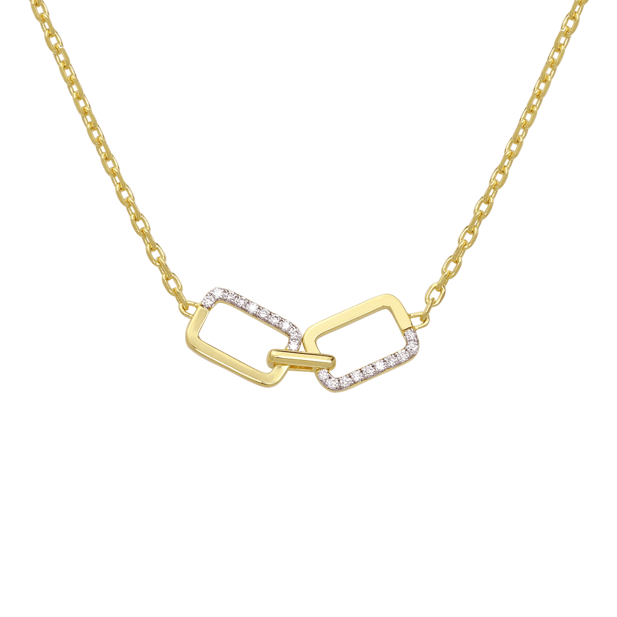 Horizon double-sided pendant necklace - Horizon double-sided pendant necklace -  The Future Rocks -    3