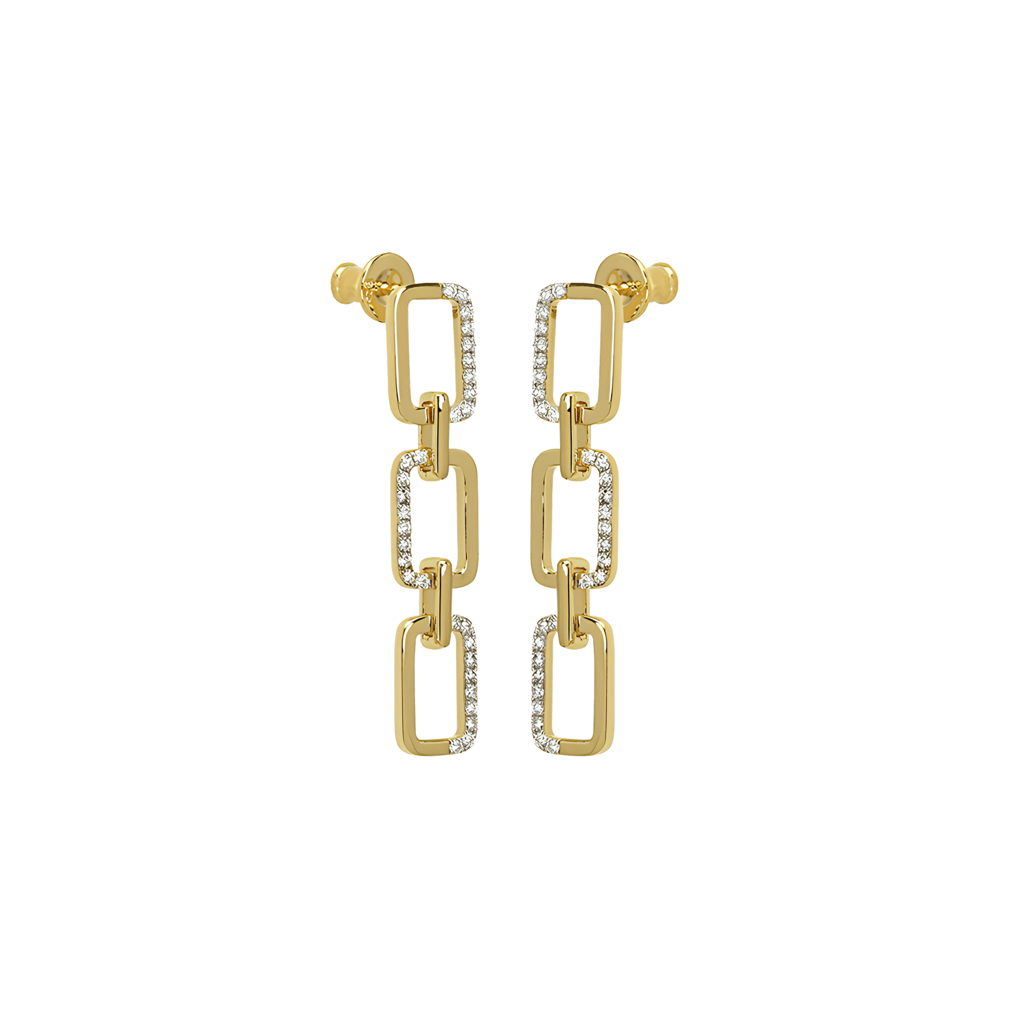 Horizon trio link earrings - Horizon trio link earrings -  The Future Rocks -    4