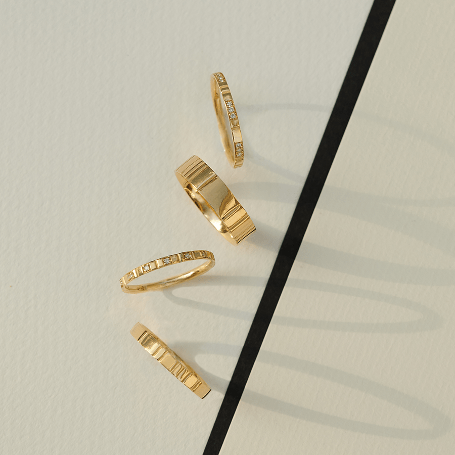 Lovelines small wedding ring - Lovelines small wedding ring -  The Future Rocks -    5