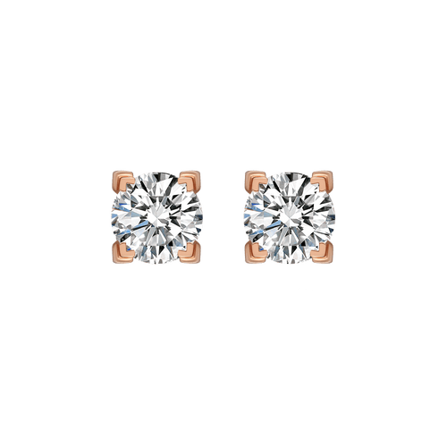 Luna solitaire earrings 1ct - Luna solitaire earrings 1ct -  The Future Rocks -    1