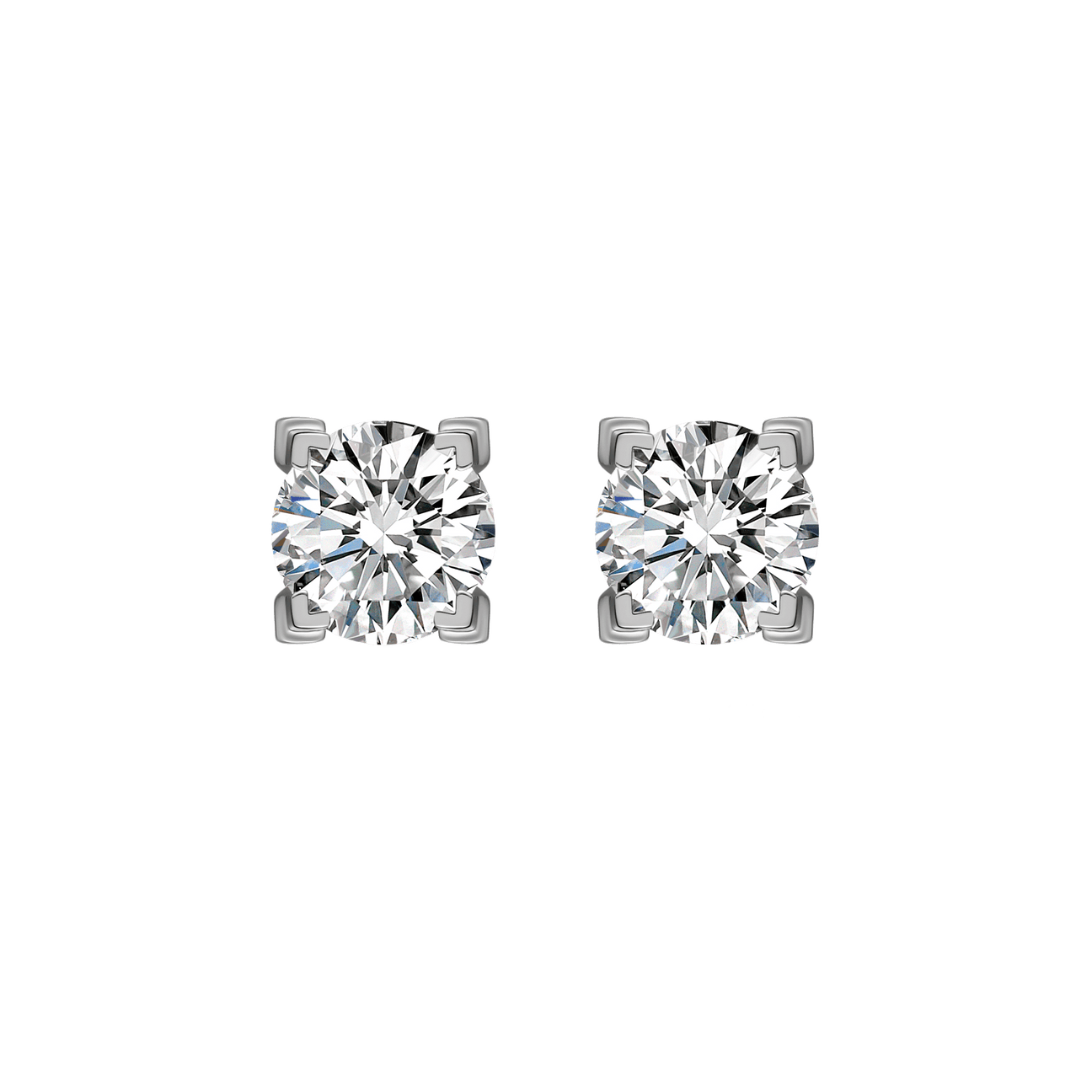 Luna solitaire earrings 1ct - Luna solitaire earrings 1ct -  The Future Rocks -    5