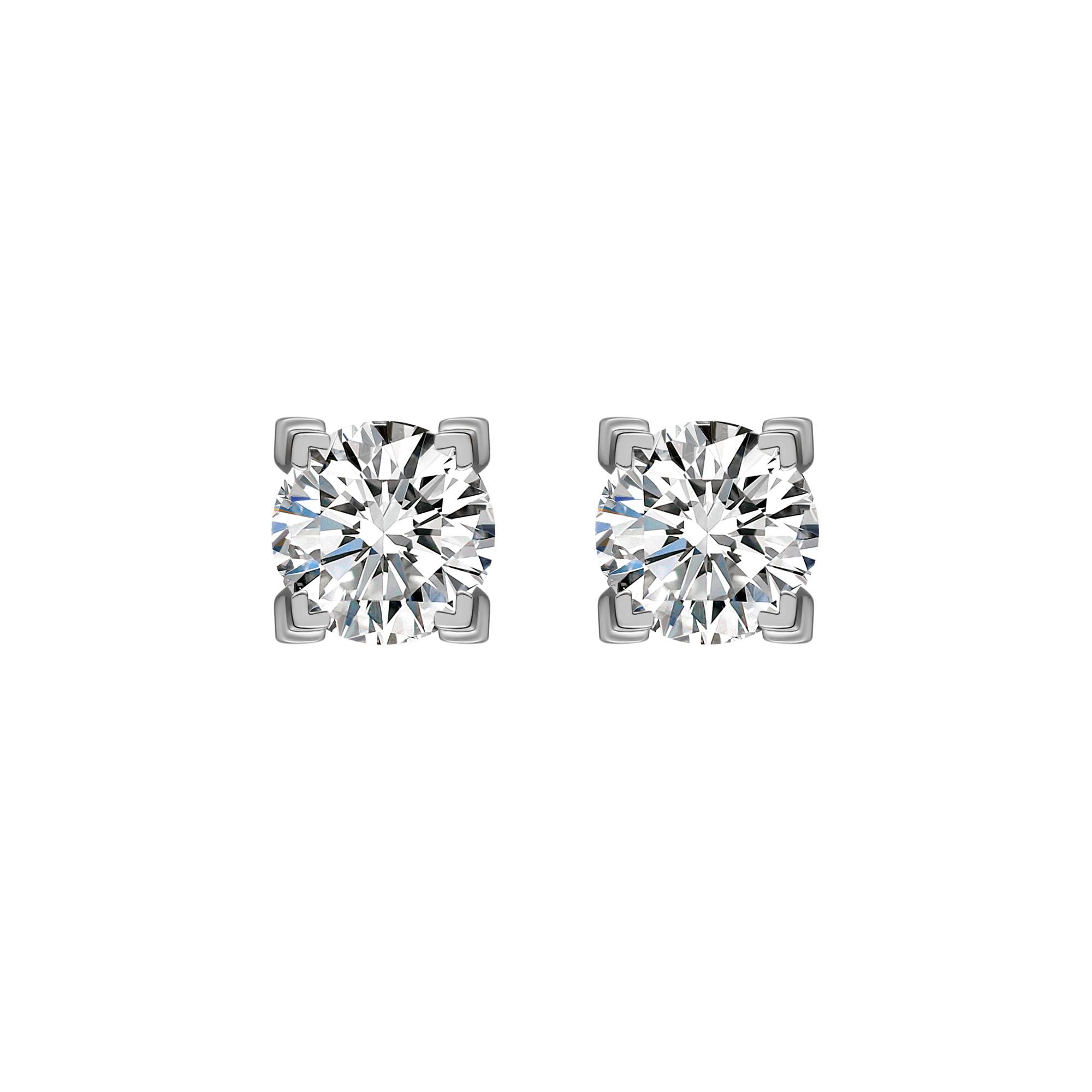 Luna solitaire earrings 1ct - Luna solitaire earrings 1ct -  The Future Rocks -    5