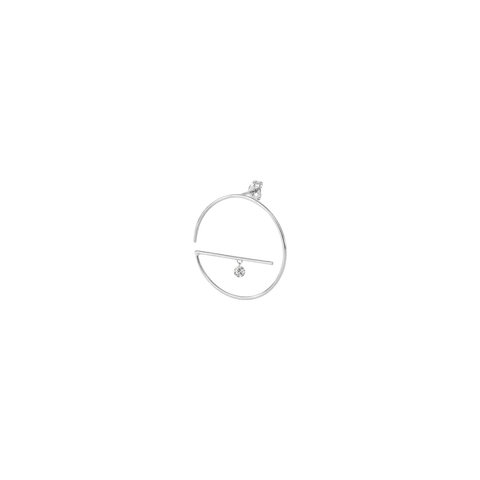 Medium lower floating earrings - The Future Rocks