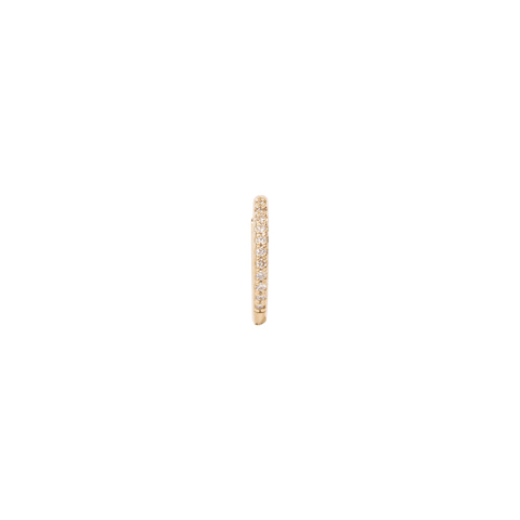 Medium pave hoop earrings - The Future Rocks