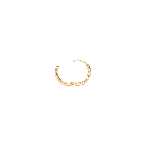 Medium pave hoop earrings - The Future Rocks