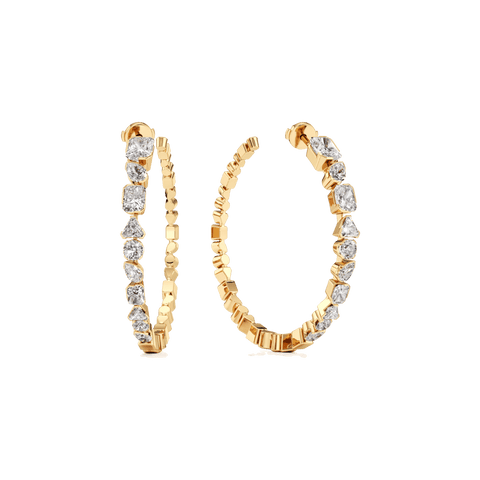 Meta hoop earrings - The Future Rocks