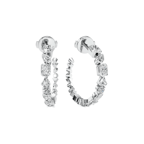Meta mini hoop earrings - The Future Rocks