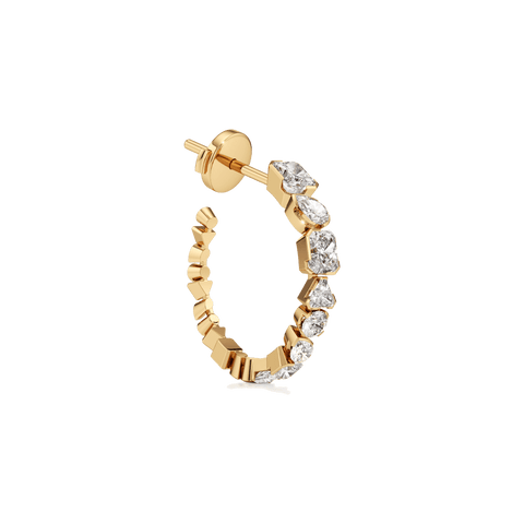 Meta mini hoop earrings - The Future Rocks