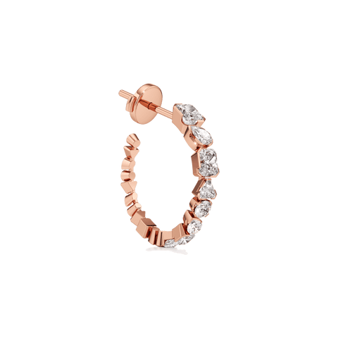 Meta mini hoop earrings - The Future Rocks