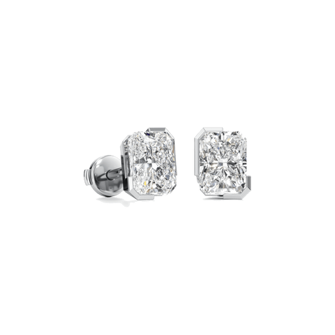 Meta one ct radiant studs - The Future Rocks