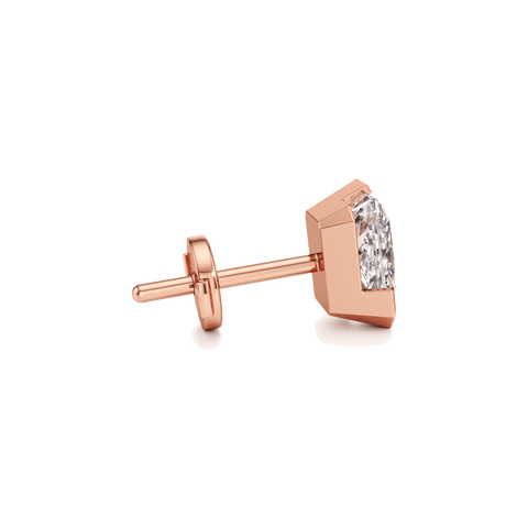 Meta one ct radiant studs - The Future Rocks