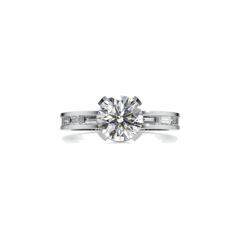 Meta one ct solitaire ring - The Future Rocks
