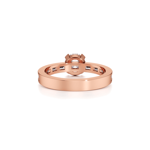 Meta one ct solitaire ring - The Future Rocks