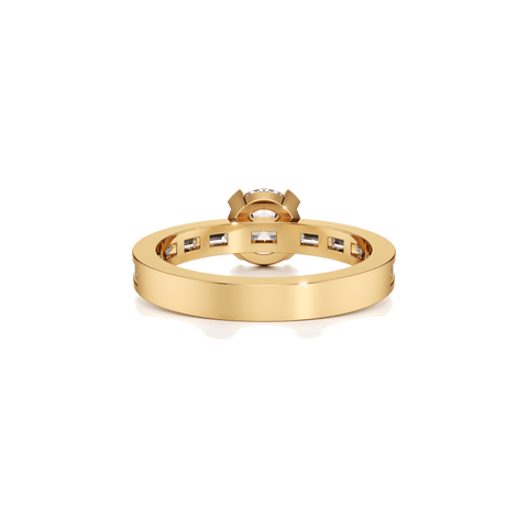 Meta one ct solitaire ring - The Future Rocks