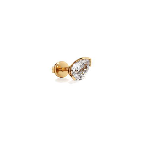Meta pear studs - The Future Rocks