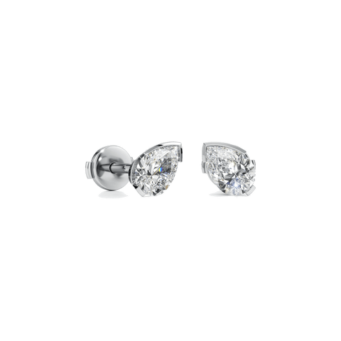 Meta pear studs - The Future Rocks