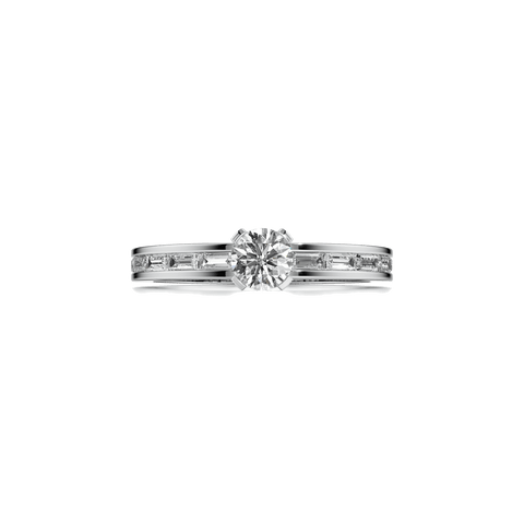Meta small solitaire ring - The Future Rocks