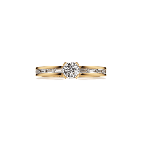 Meta small solitaire ring - The Future Rocks