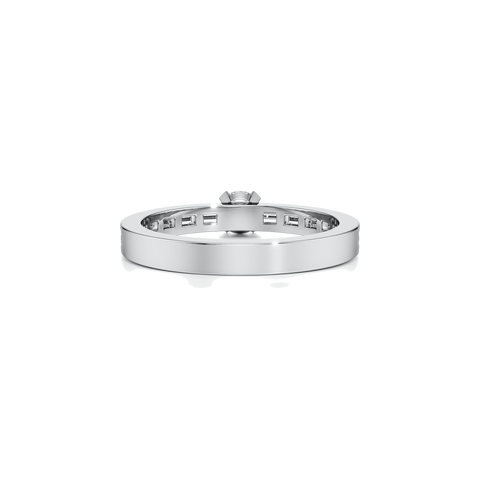Meta small solitaire ring - The Future Rocks