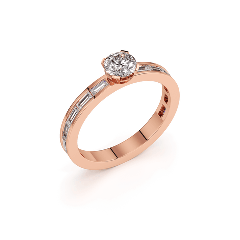 Meta solitaire ring - The Future Rocks