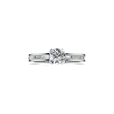 Meta solitaire ring - The Future Rocks