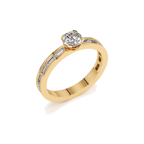 Meta solitaire ring - The Future Rocks