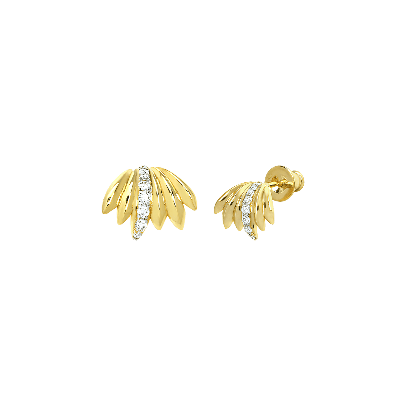 Palm mini hoop earrings - Palm mini hoop earrings -  The Future Rocks -    1