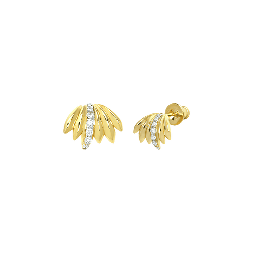 Palm mini hoop earrings - Palm mini hoop earrings -  The Future Rocks -    1