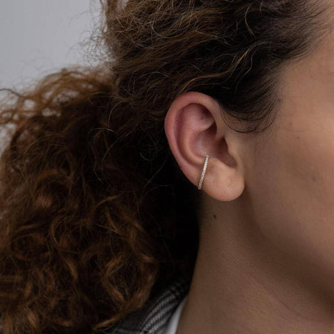 Pave bar ear cuffs - The Future Rocks