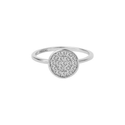 Pave disk ring - The Future Rocks