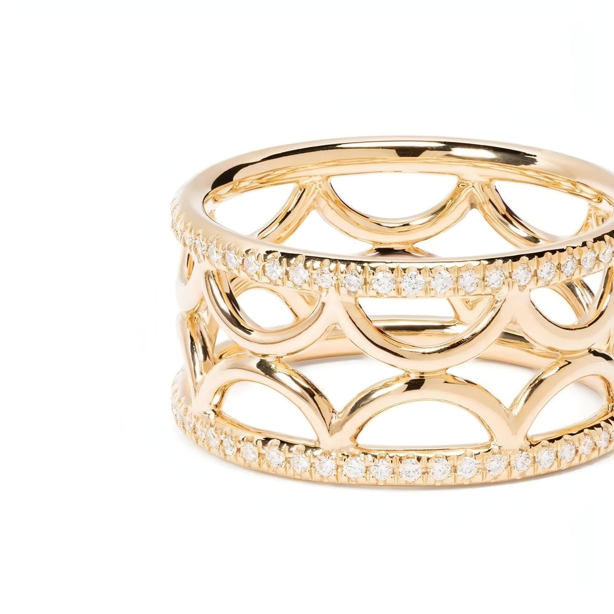 Perpétuel.le semi-pavée ring band - Perpétuel.le semi-pavée ring band -  The Future Rocks -    3