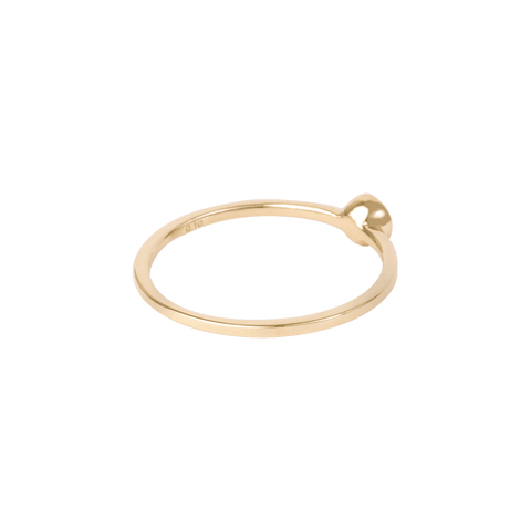 Pink bezel ring - The Future Rocks