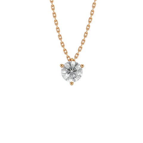  Pur.e necklace - Pur.e Lab-Grown Diamond Solitaire Necklace -  The Future Rocks  -    1 