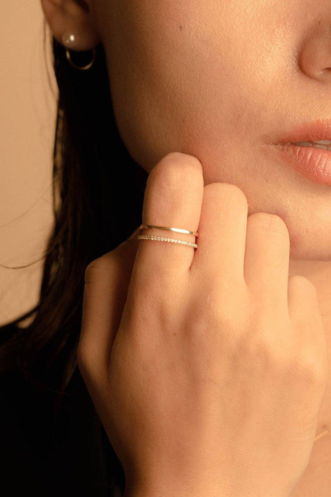 Reversible double ring - The Future Rocks