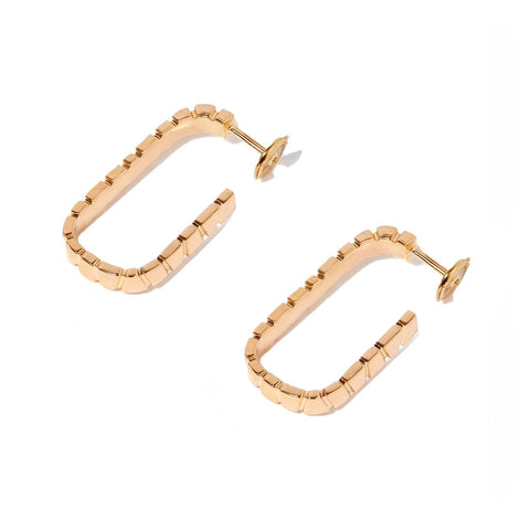 Ride & Love medium pavée earrings - The Future Rocks