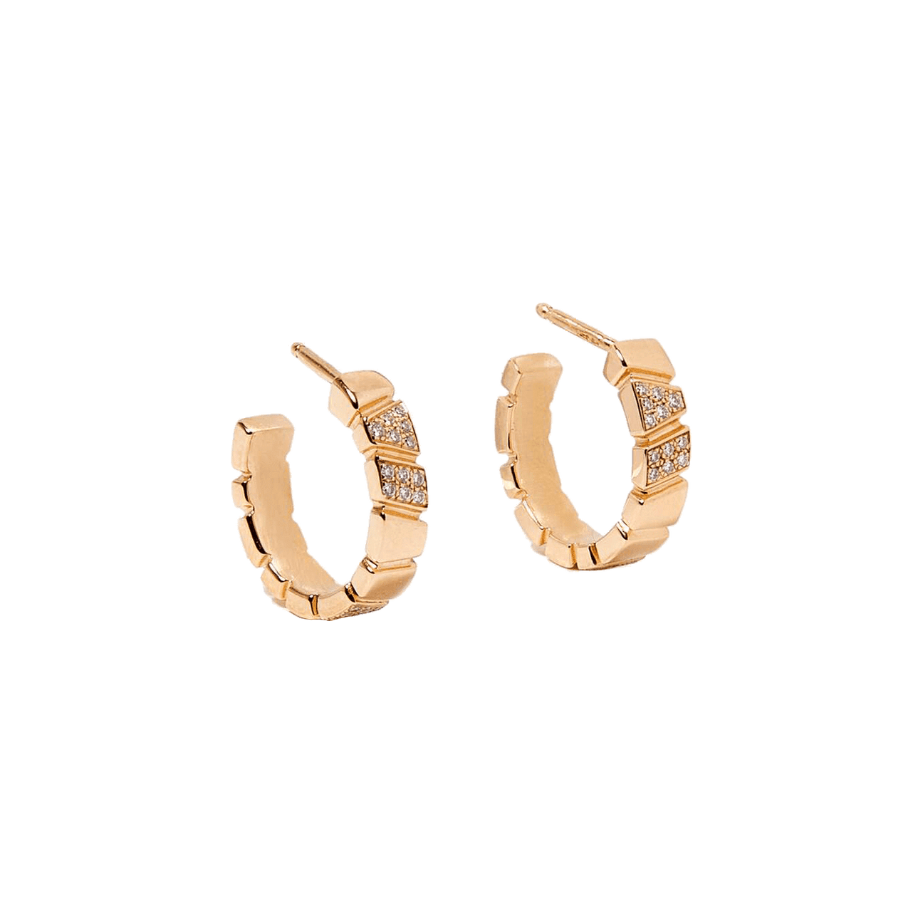 Ride+love small semi-pavée earrings - Ride+love small semi-pavée earrings -  The Future Rocks -    1