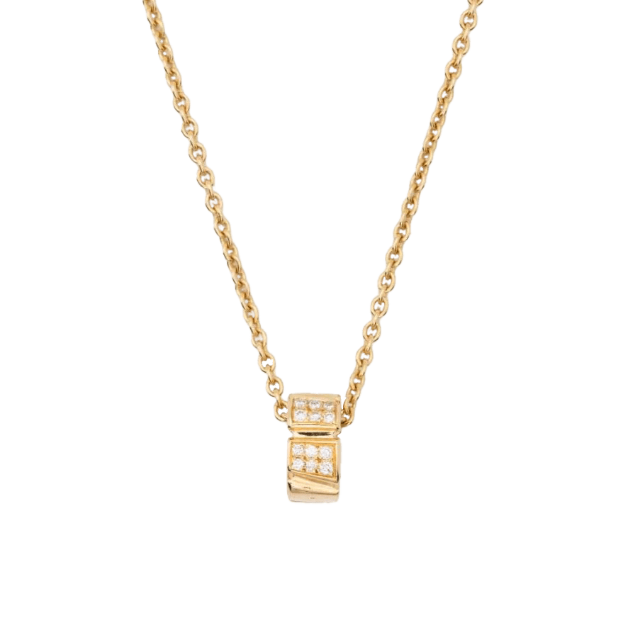 Ride+love semi-pavé small necklace - Ride+love semi-pavé small necklace -  The Future Rocks -    1