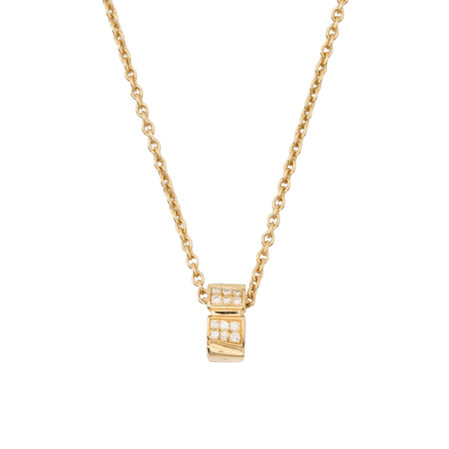 Ride+love semi-pavé small necklace - Ride+love semi-pavé small necklace -  The Future Rocks -    1