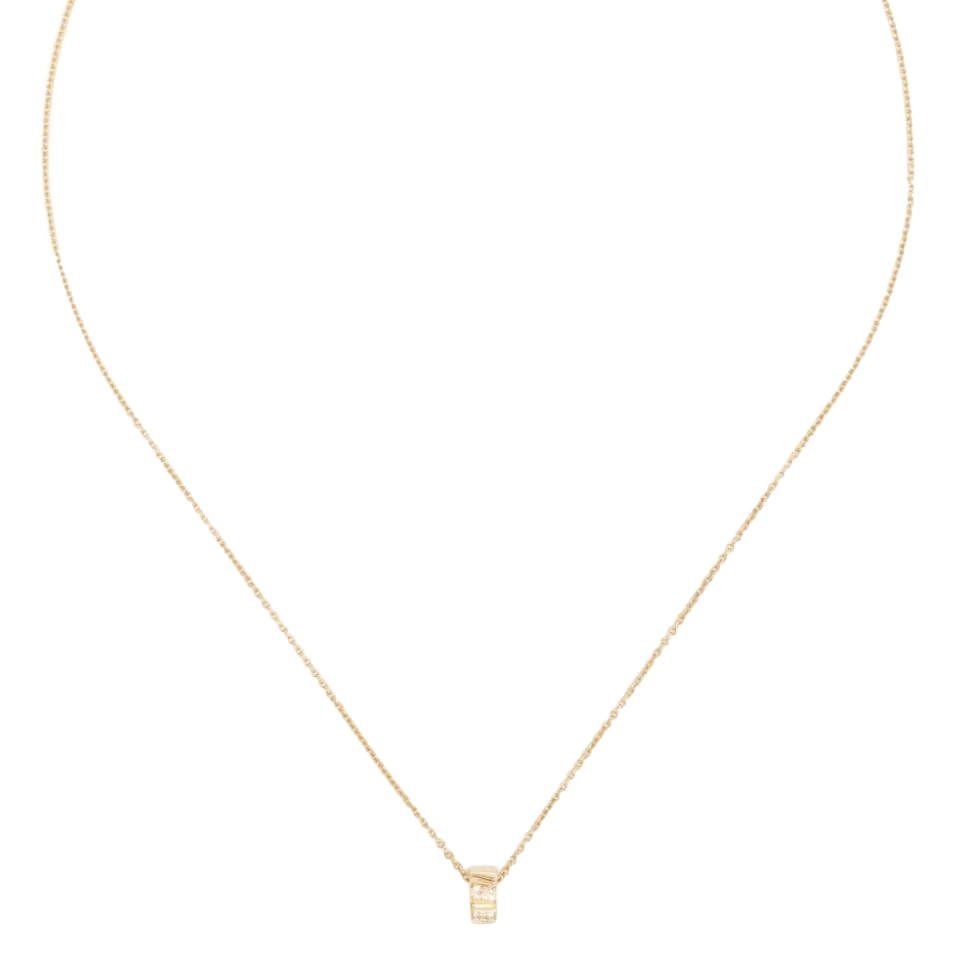 Ride+love semi-pavé small necklace - Ride+love semi-pavé small necklace -  The Future Rocks -    3