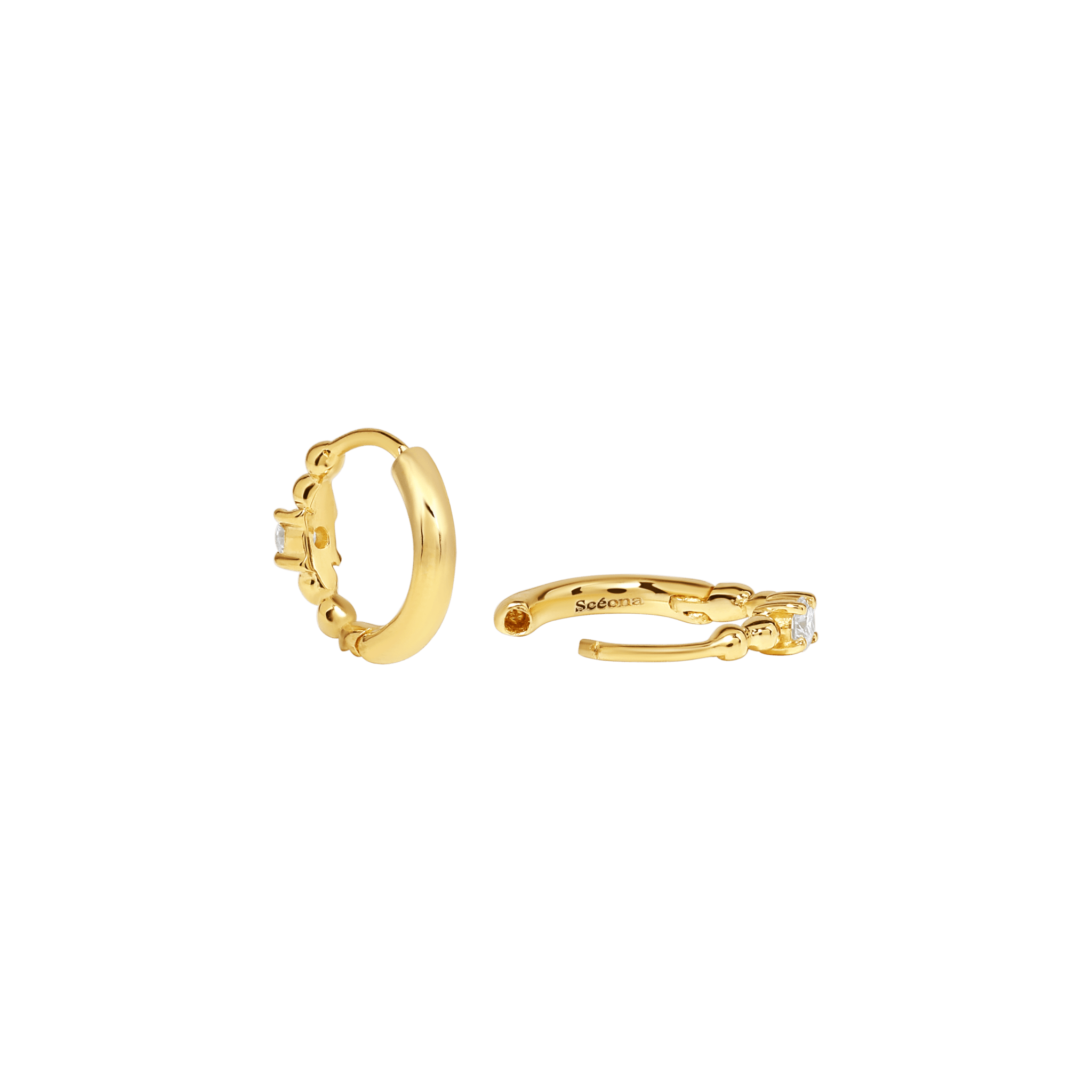 Roucou hoop earrings - Roucou hoop earrings -  The Future Rocks -    3