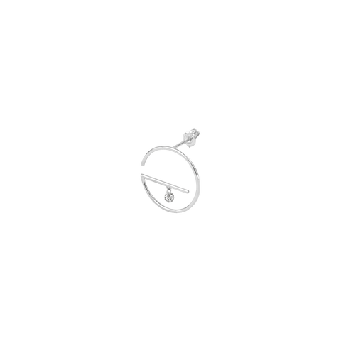 Small floating earrings - The Future Rocks