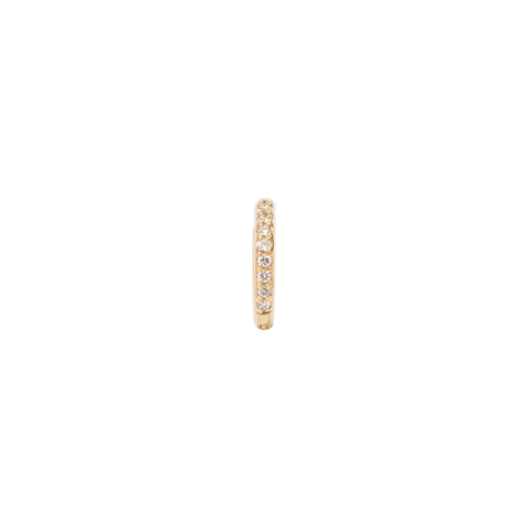 Small pave hoop earrings - The Future Rocks