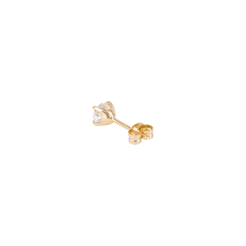 Solitaire stud earrings - The Future Rocks