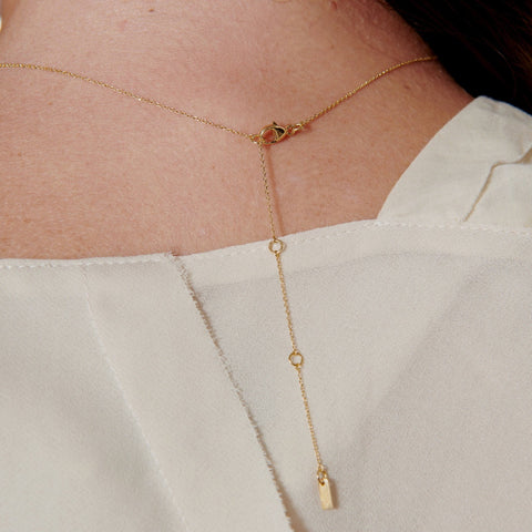 Tear charm necklace - The Future Rocks